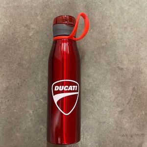 Ducati Red Water Bottle NEW